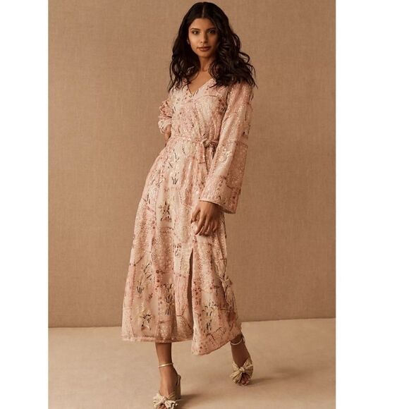 BHLDN x Anna Sui Kenai Midi Dress - Picture 1 of 8